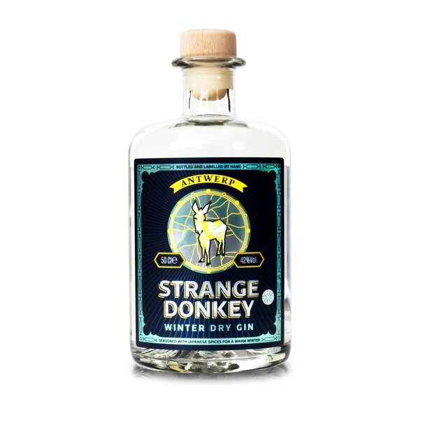 Strange Donkey Gin Winter Dry Gin - Gold