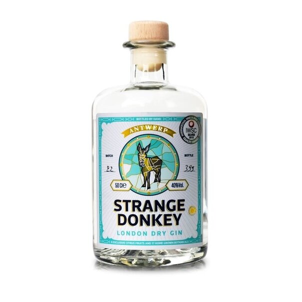 Strange Donkey Gin London Dry Gin - Silver