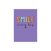 Postkaart Smile every day