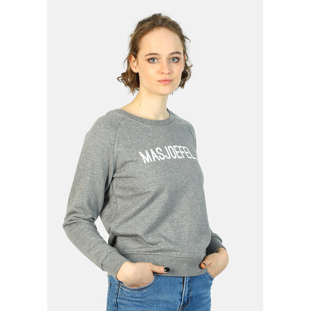 Masjoefel. grijze trui cdkn CADEAUKEN