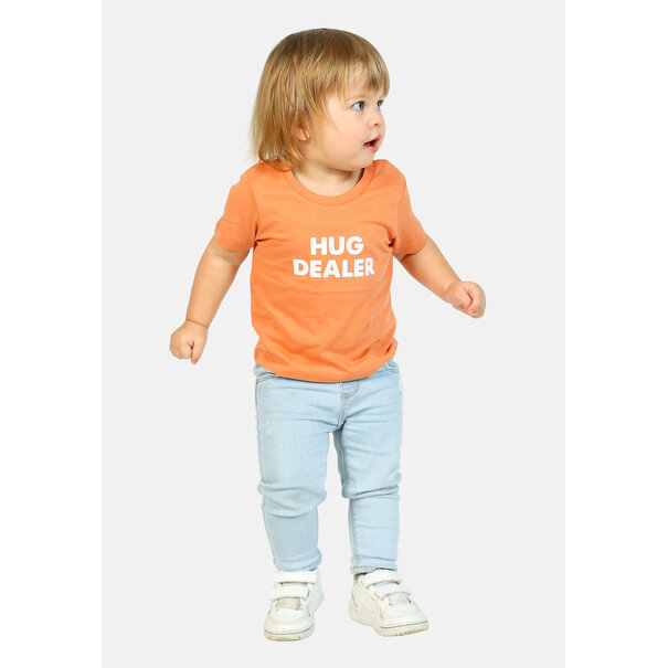 cdkn Hug dealer baby t'shirt - mandarijn