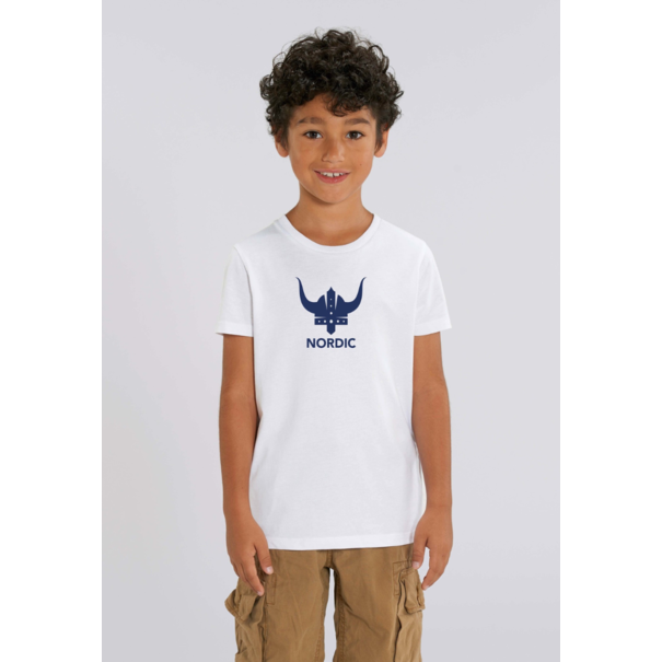 Nordic Outfit Essentials Kids T-shirt White Viking