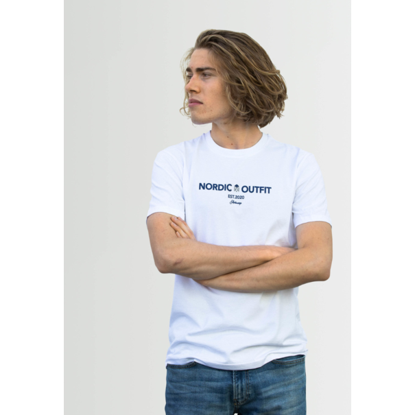 Nordic Outfit Essentials T-shirt White/Blue