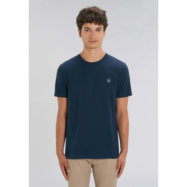 Nordic Outfit Essentials T-shirt Navy with logo