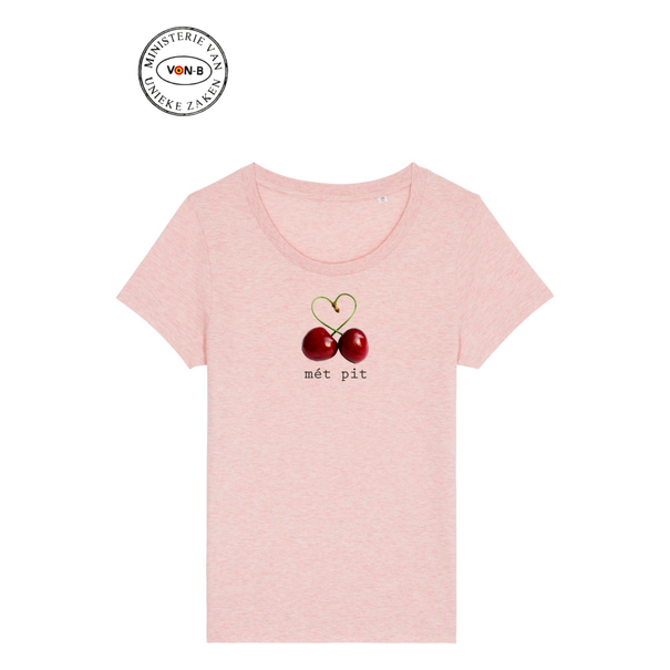 Ministerie van Unieke Zaken Mét pit - T-shirt - vrouw pink