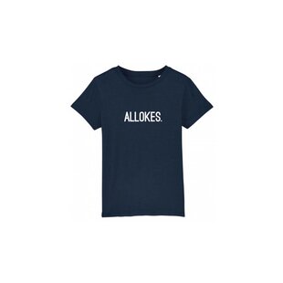 T-shirt kids Allokes Donkerblauw