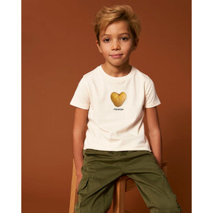 T-shirt kids - natural raw - patatje