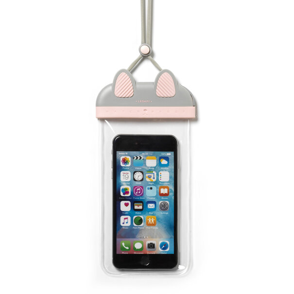 Legami WATERPROOF PHONE POUCH - KITTY