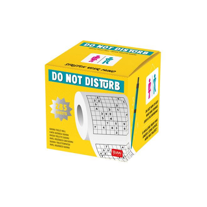 Do not distrurb - toiletrol - sudoku