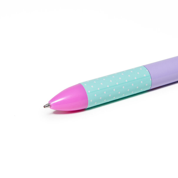 Legami click & clack twee kleurige pen - dream big