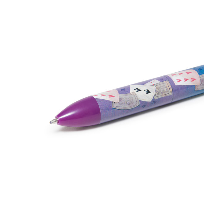 click & clack twee kleurige pen - alice
