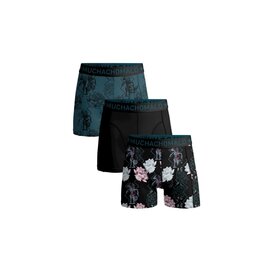 Boys 3-Pack Boxer Shorts Print/Print/Solid Blue