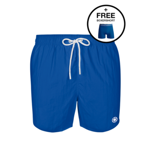 Solid2062-14 Men swimshort Blue