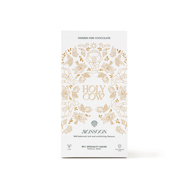Holy Cow Chocolade tablet Monsoon 85%