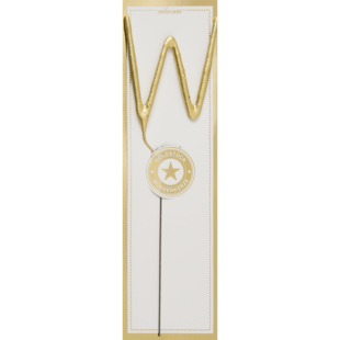 W wondercandle classic goud wit