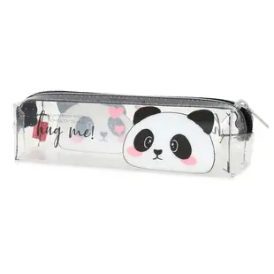 TRANSPARENT PENCIL CASE - PENCIL CASE - TRANSPARENT - PANDA