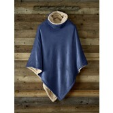 Teddy Fleece Poncho Ganges