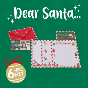 DEAR SANTA… - SANTA CLAUS LETTER KIT