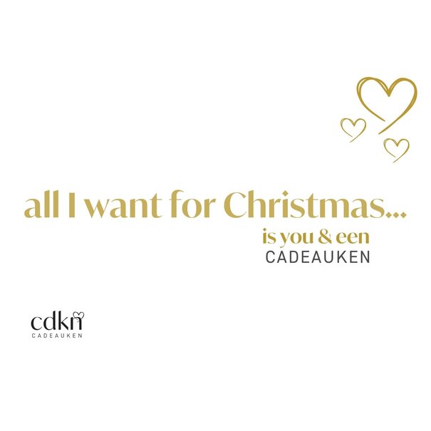 cdkn all I want for Christmas - cdkn wenskaart