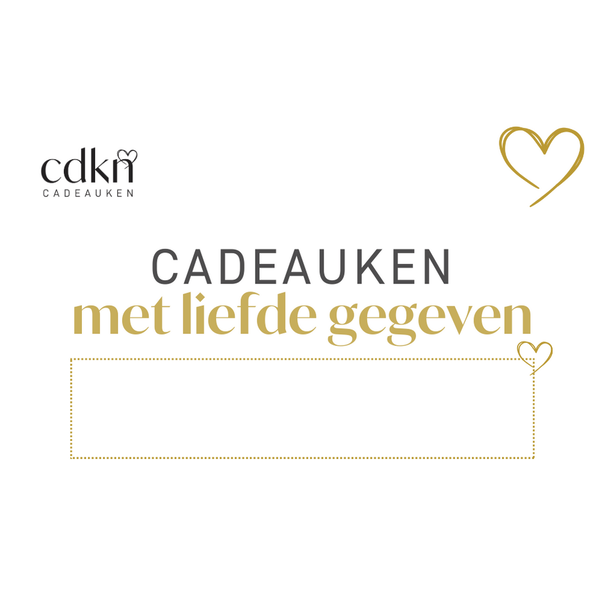 cdkn CDKN Gifttag met liefde gegeven