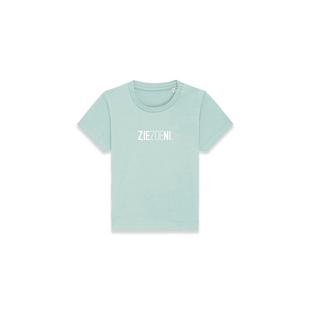 Kleir. T-shirt Baby Ziezoeni Blauw