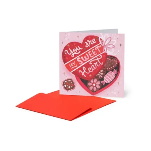 Legami Kleine valentijnskaart - Chocolate Box