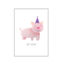 Postkaart met enveloppe  Party animal