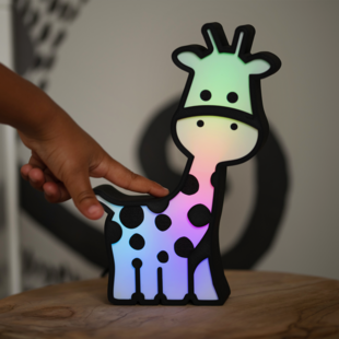 KiddieAlarm Nachtlampje Giraf