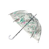 Paraplu tropisch woud - transparant - multi