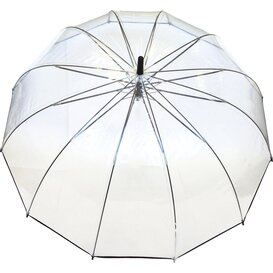 Paraplu N°12 - transparant - zwart
