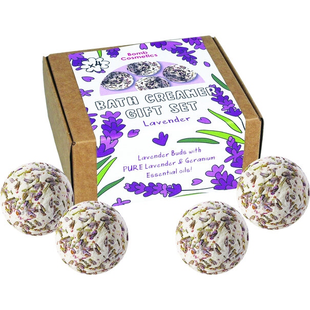 Bomb Cosmetics Lavender Bath Creamer Gift Set