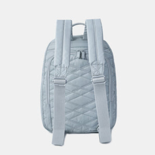 Hedgren Vogue L - Backpack Large Rfid - New Quilt Pearl Blue
