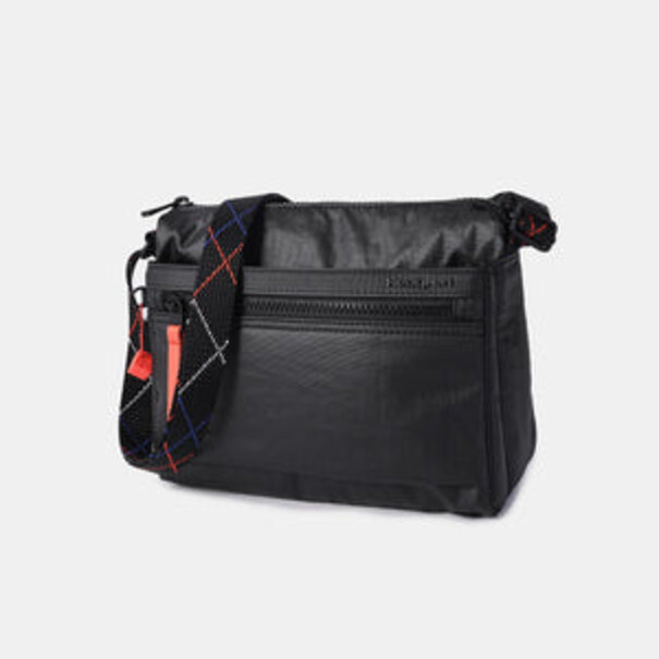 Hedgren Eye - Shoulder Bag Rfid - Creased Black/Coral
