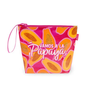 BEACH POUCH - PAPAYA