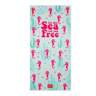 BEACH TOWEL - SEAHORSE