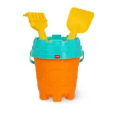 BUCKET AND SAND MOULD SET - BEACH TOYS