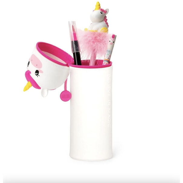 Legami 2-IN-1 SILICONE PENCIL CASE - KAWAII - UNICORN