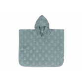 Badponcho Badstof Miffy Jacquard Sea Green