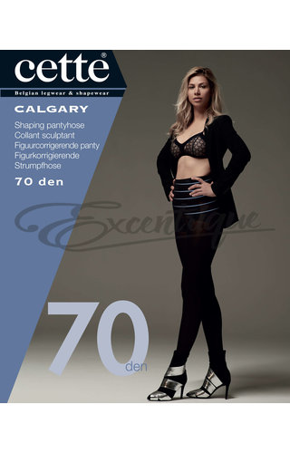 Cette Cette - Figuurcorrigende panty Calgary Plus Size - 70D - Black Cette Cette - Figuurcorrigende panty Calgary Plus Size - 70D - Black