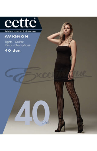 Cette Cette - Panty Avignaon Plus Size - 40D - Black Cette Cette - Panty Avignaon Plus Size - 40D - Black