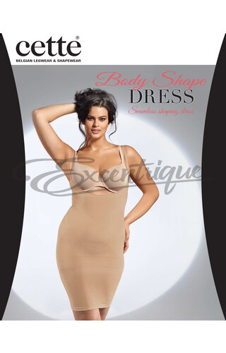 Cette Cette - Figuurcorrigerende jurk - Black Cette Cette - Figuurcorrigerende jurk - Black