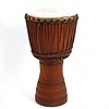 Djembé Ivoorkust, iroko hout Ø 32,5 cm
