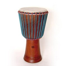 Bouba Percussion Djembé  Guinee, hard hout Ø 32,5 cm, Bouba Percussion