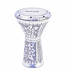 Masterwork Darbuka Egyptisch model, 'silver washed' Vatan