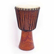 Bouba Percussion Djembé Guinee, hard hout  Ø 30 cm, Bouba Percussion