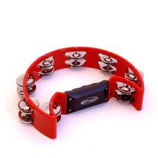 Stagg Beatring halve maan, kunststof, rood