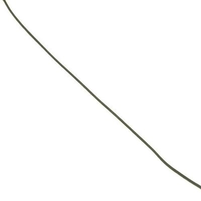 Touw polyester 3 mm zwart (p/m)