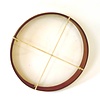 Gongdrum Ø 56 cm met kruis van leer
