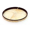 Gongdrum Ø 56 cm met kruis van leer