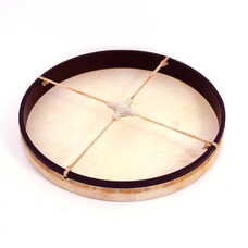 Gongdrum Ø 46 cm met kruis van leer
